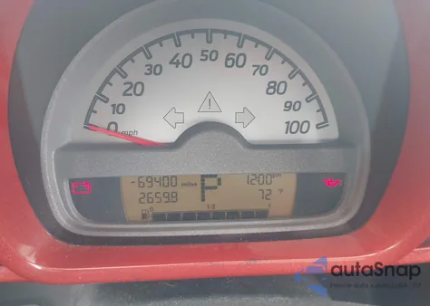 2008 Smart Fortwo Pure/Passion from USA, damaged, VIN WMEEJ31X28K201495